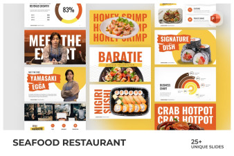 Seafood Restaurant PowerPoint Template